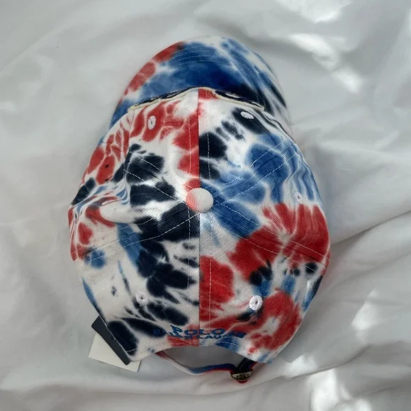 SOLD// Polo Ralph Lauren Tie-dye Logo Cap - Picture 7 of 13